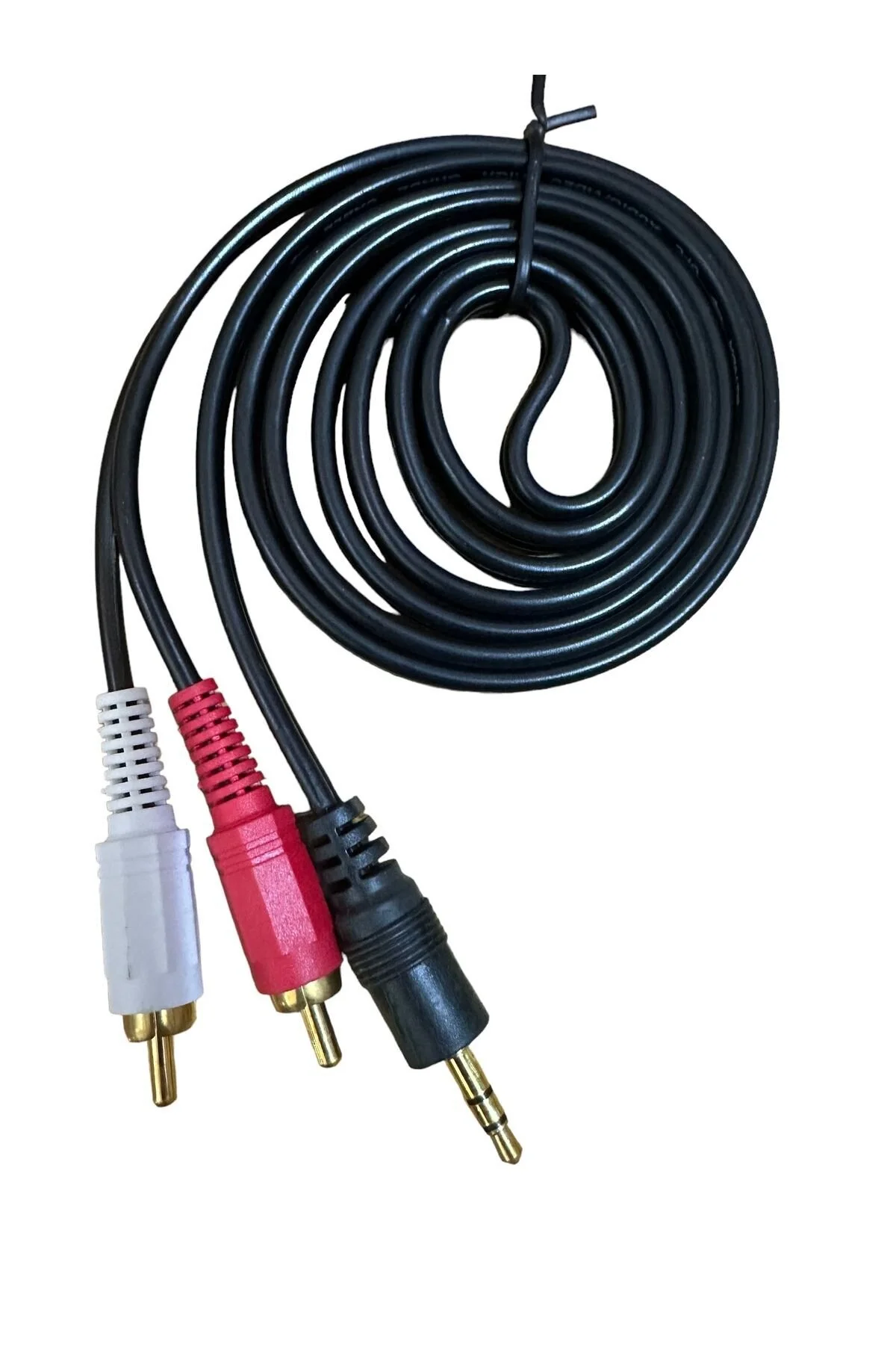 Amfi Ses Sistemi Kablosu Oem Sterio To Aux Kablo 2 Rca To 3.5 Mm Kablo