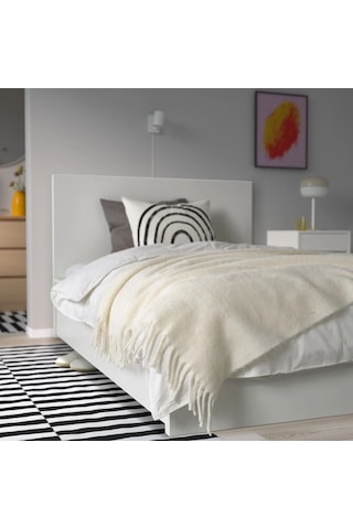Ikea Klıppoxel Polar Koltuk Örtüsü Tek Kişilik 130 X 170 Cm Beyaz