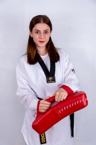 Haşado MAVİ Taekwondo, Kickboks, Karate, MMA Küçük Eğri Darbe Yastık Mavi