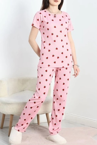 Seka Store Seka Alt Üst Aynı Pegasus Pijama Takımı Pembeçilek - 50419.1048. Çok Renkli Seka Store Seka Alt Üst Aynı Pegasus Pijama Takımı Pembeçilek - 50419.1048. Çok Renkli