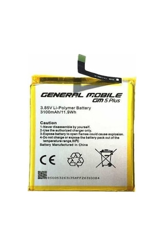 General Mobile Uyumlu Gm5 Plus Batarya Pil + Batarya Tamir Seti (305144036)