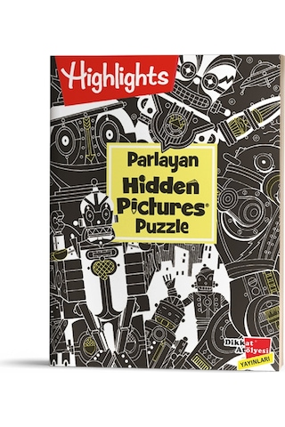 Parlayan Hidden Pictures Puzzle Dikkat Geliştirme Kitabı 523093539