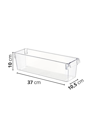 Mini Tall Clear Buzdolabı & Dolap Içi Düzenleyici Organizer Şeffaf