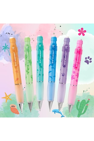 Deep Uçlu Kalem 6'lı Set - Doğa Serisi