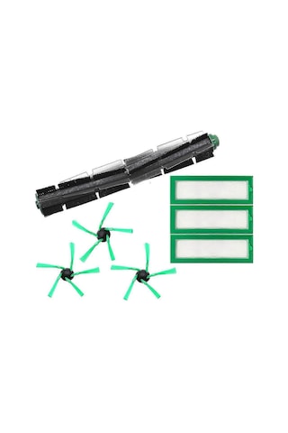 Moveevo Vorwerk Kobold Vr20/vr30 Robot Süpürge İçin Ana Fırça, Yan Fırçalar Ve Hepa Filtre Seti - Toz, Kedi Tüyü Temizliği, Hava Kalitesi İyileştirme