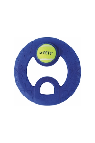 M-pets Hop Frizbi Köpek Oyuncağı 23x23x1.5 Cm Sarı/mavi