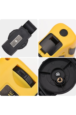 Qingmipy Yüksek Hassasiyetli Çift Balonlu Taşınabilir Lazer Hizalayıcı - 5m Mesafe