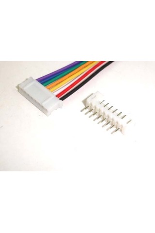 2Mm 8Pin Jst Ph 20Cm Kablolu Konnektör Beyaz Takım 2Mm 8Pin Jst Ph 20Cm Kablolu Konnektör Beyaz Takım