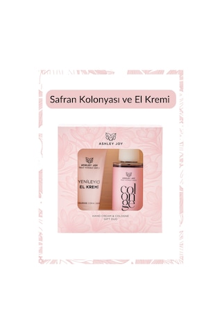 Safran Kolonyası 100 Ml Yenileyici El Kremi İkili Kofre