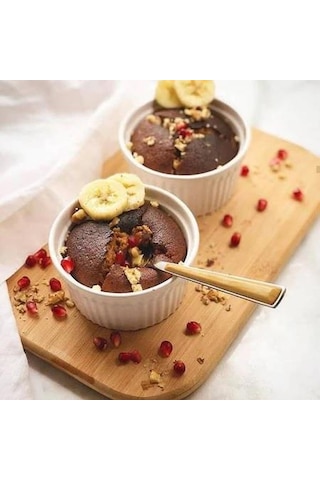 Kapris Porselen 6'lı Suffle Kabı 11 CM Beyaz