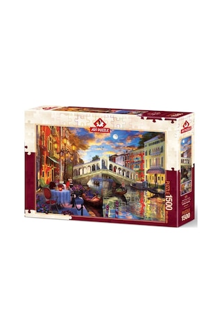 Art Puzzle 1500 Parça Rıalto Köprüsü Venedik  5372