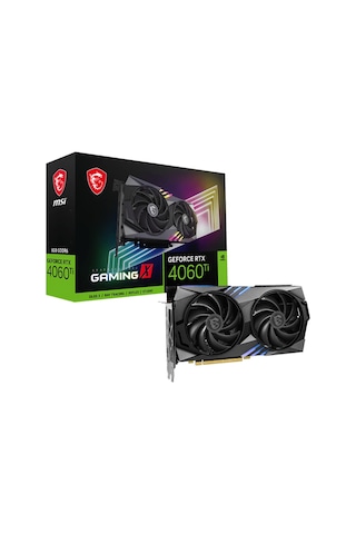 MSI NVIDIA GeForce RTX 4060 Ti Gaming X 8G 8 GB GDDR6 128 Bit Ekran Kartı
