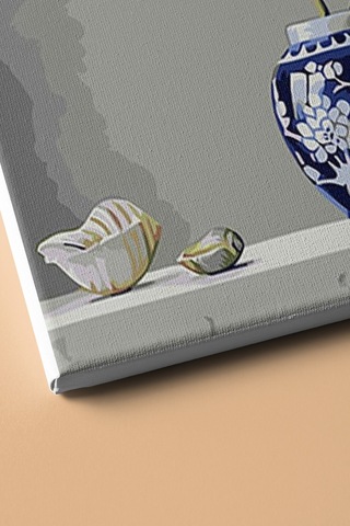 Webstyle Sayılarla Boyama Seti Kasnaklı Orkideler 50 X 65 Cm
