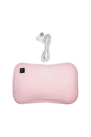 Dolıty Peluş Sıcak Su Torbası Yeniden Kullanılabilir Pembe Pembe