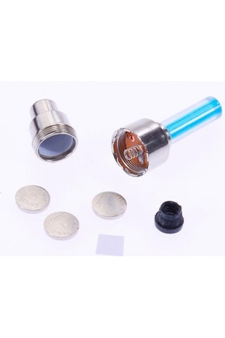 Işıklı Sibop Kapağı Araba Bisiklet Lastik Sibop Kapağı 2 Adet
