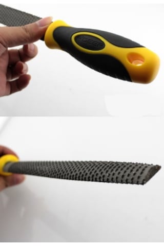 Ağaç Törpü Saplı Balık Sırtı 8 Mm 30 Cm