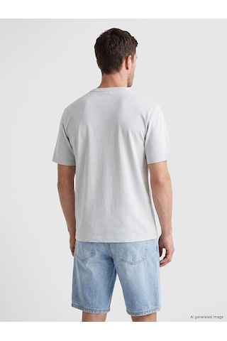 Lcwaıkıkı Classic Gri Regular Fit Basic Erkek Dry Touch Tişört