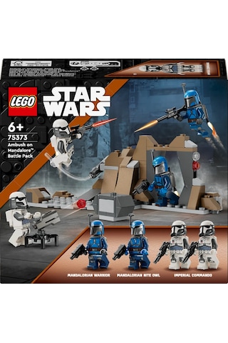 LEGO® Star Wars™ Mandalore™ Pususu Savaş Paketi 75373 - 6+ Yaratıcı Oyuncak Yapım Seti (109 Parça)
