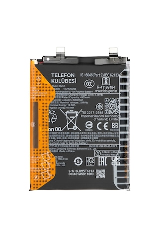 Xiaomi Redmi Note 13 Pro 4g Uyumlu Batarya Pil Bm5t