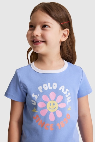 U.S. Polo Assn. Kız Çocuk Lila Tişört 50325635-vr245 Lavanta