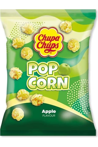Chupa Chups Pop Corn Apple - Elma Aromalı Patlamış Mısır 90 Gr