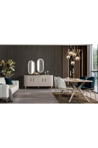 Zümrüt Yemek Odası Takımı