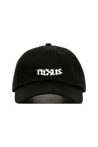 Flexus Siyah Şapka Drill-moda-tarz-reflektör-ünisex Siyah