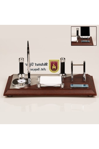 Askere Özel Masa Üstü İsimlik Seti - Pisa