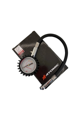 Atomic Gh01-qbr2s Gümüş Lastik Basınç Ölçer