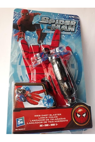Örümcek Adam Atıcı Eldiven Spiderman Oyuncak Yapışan Ok Fırlat