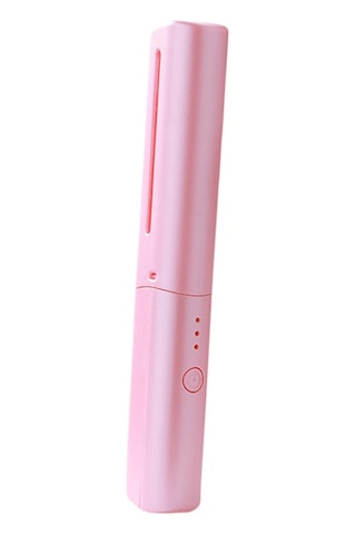 Dolıty Saç Düzleştirici Fırça Şekillendirici Tarak Pembe