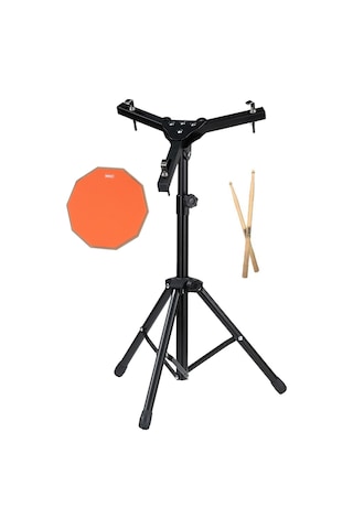 Midex Dd-1012-pak Bateri Davul Çalışma Pedi Seti 12 İnç Drum Practice Pad