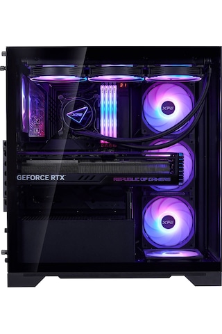 XPG Invader X BTF ARGB USB 3.2 Siyah ATX Mid-Tower Gaming (Oyuncu) Kasa