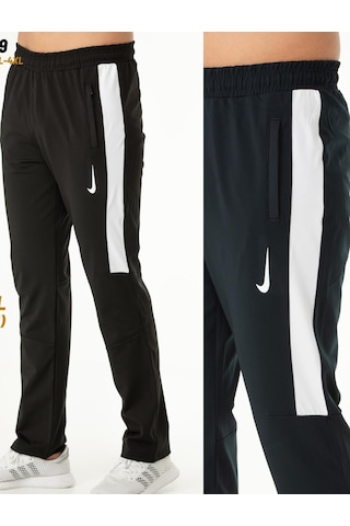 Nike Ed-2799 Erkek Battal Polyester Eşofman Altı Siyah