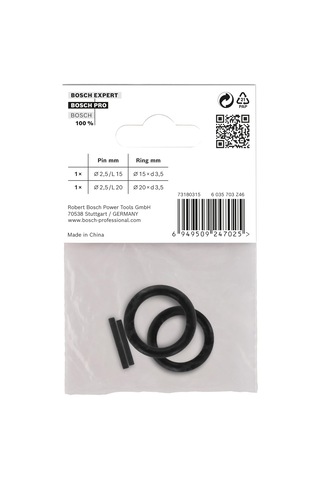 Pro Impact Lokma Anahtar Ucu İçin 4 X Tutucu Halka Ve Kalem Seti 2 X 73 Mm,