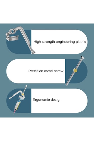 Kangvka Pratik Lehim Macunu Tabancası - Hızlı Ve Kolay Devre Tamiri İçin El Tipi Lehim Aracı