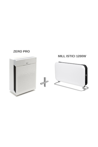 Winix Zero Pro Hava Temizleme Cihazı ve Mill Portatif Akıllı Isıtıcı 1200W-WiFi Bağlantılı