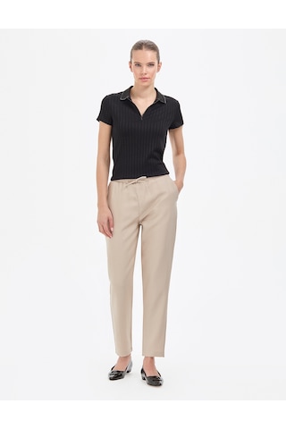 Pierre Cardin Kadın Kum Pantolon Kanvas-chino 50318197-vr085
