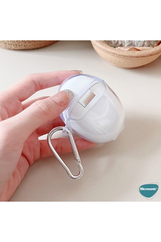 Microsonic Huawei FreeBuds 5 Kılıf Transparent Clear Soft Şeffaf