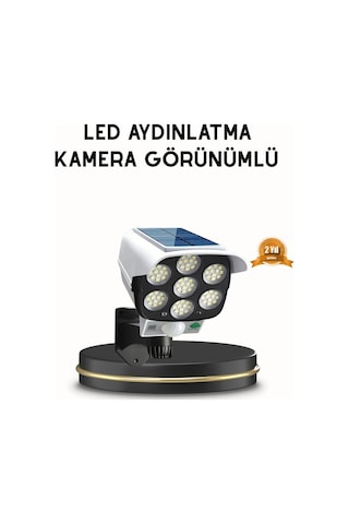 Northcity Güneş Paneli Hareket Sensörlü Dış Mekan Güvenlik Lambası - Ayarlanabilir Ip66 Sertifikalı