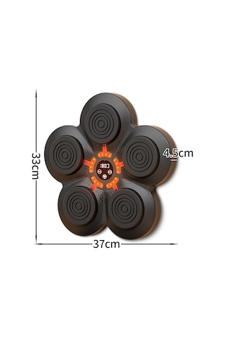 Led Işık Akıllı Bluetooth Müzik Boks Makinesi Ev Yumruksuz Duvara Monte Elektronik Boksör Çocuk Eldivenleri