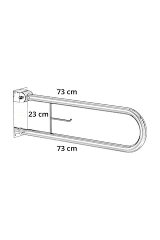 32 Q Mafsallı Wc Tutunma Barı