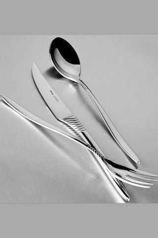 Hisar Mamba 84 Parça Çelik Çatal Kaşık Bıçak Seti Çelik