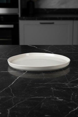 6'lı Vogue Servis Tabağı 26cm Krem Rinart