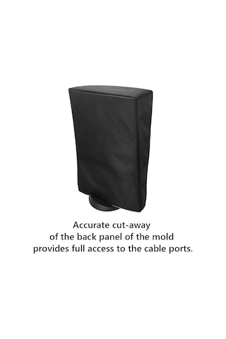 Ps5 İnce Disk Ve Dijital Ana Bilgisayar Toz Kapağı Koruyucu Kılıf İçin, Stil: Yatay Siyah