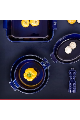 Appolia Yuvarlak Fırın Kabı Mavi 23 Cm Çok Renkli