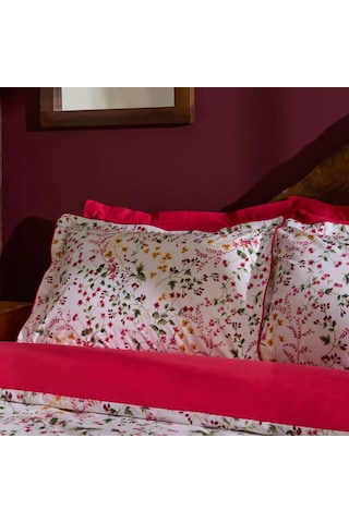 Karaca Home Berry Haven Çift Kişilik Nevresım Takımı Kırmızı Kırmızı