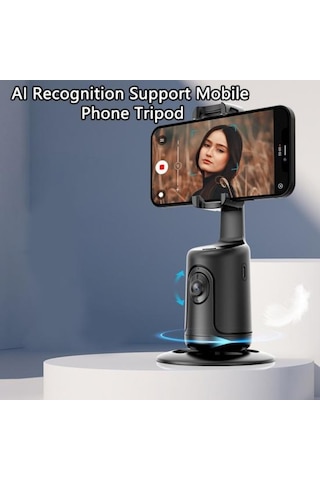 Hobimtek P01 360° Hareket Sensörlü Akıllı Çekim Selfie Video Tripodu