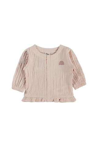 Civil Baby Gökkuşağı Baskılı 1-9 Ay Pijama Takımı - Ekru