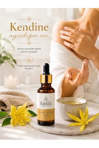 Biodamla Natural Ylang Ylang Yağı 20 Ml